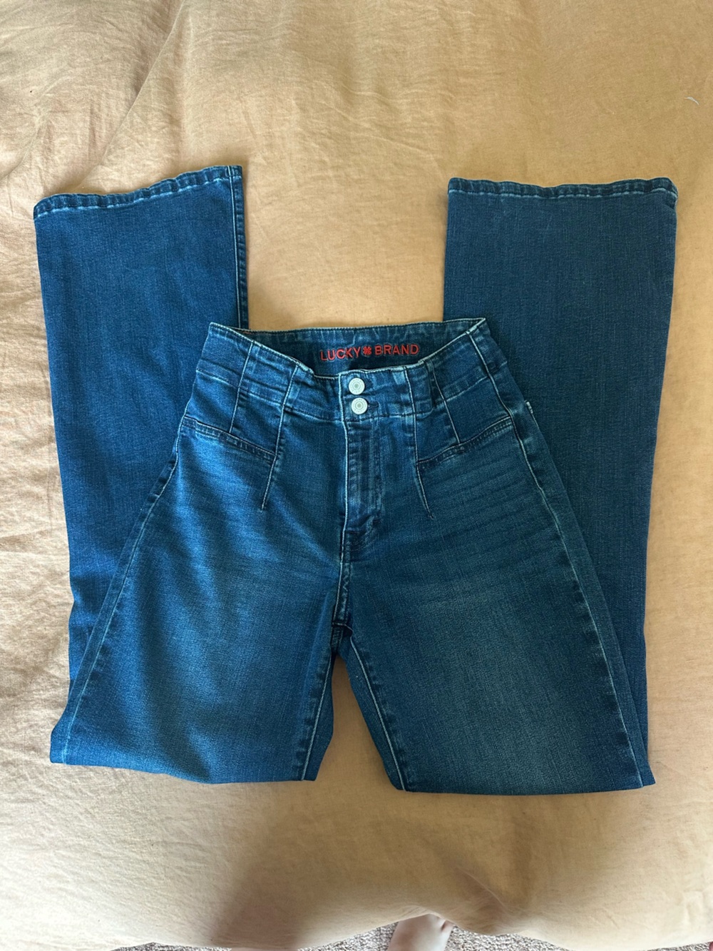 Lucky Brand High Rise Stevie Flare